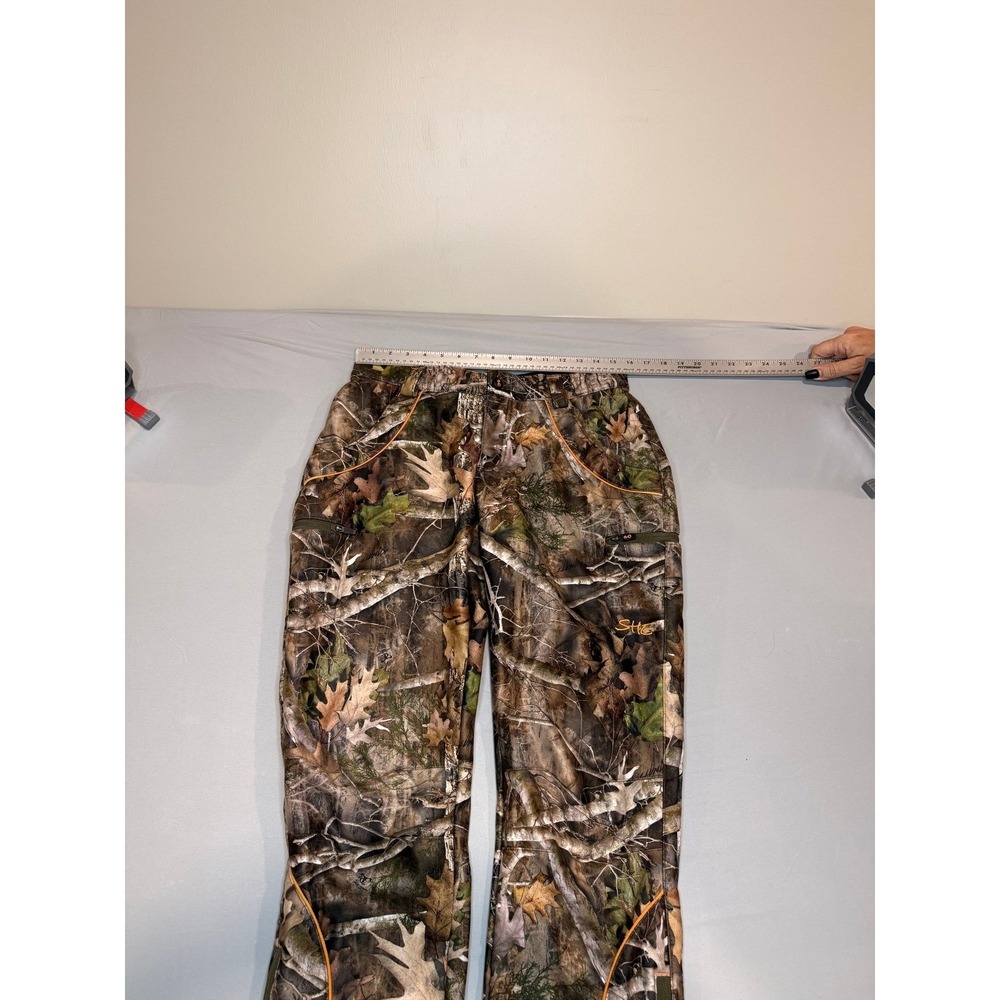 SHE Outdoor Womens Hunting Pants Fleece Insulated RealTree Oak Size M Camouflage - Picture 7 of 14
